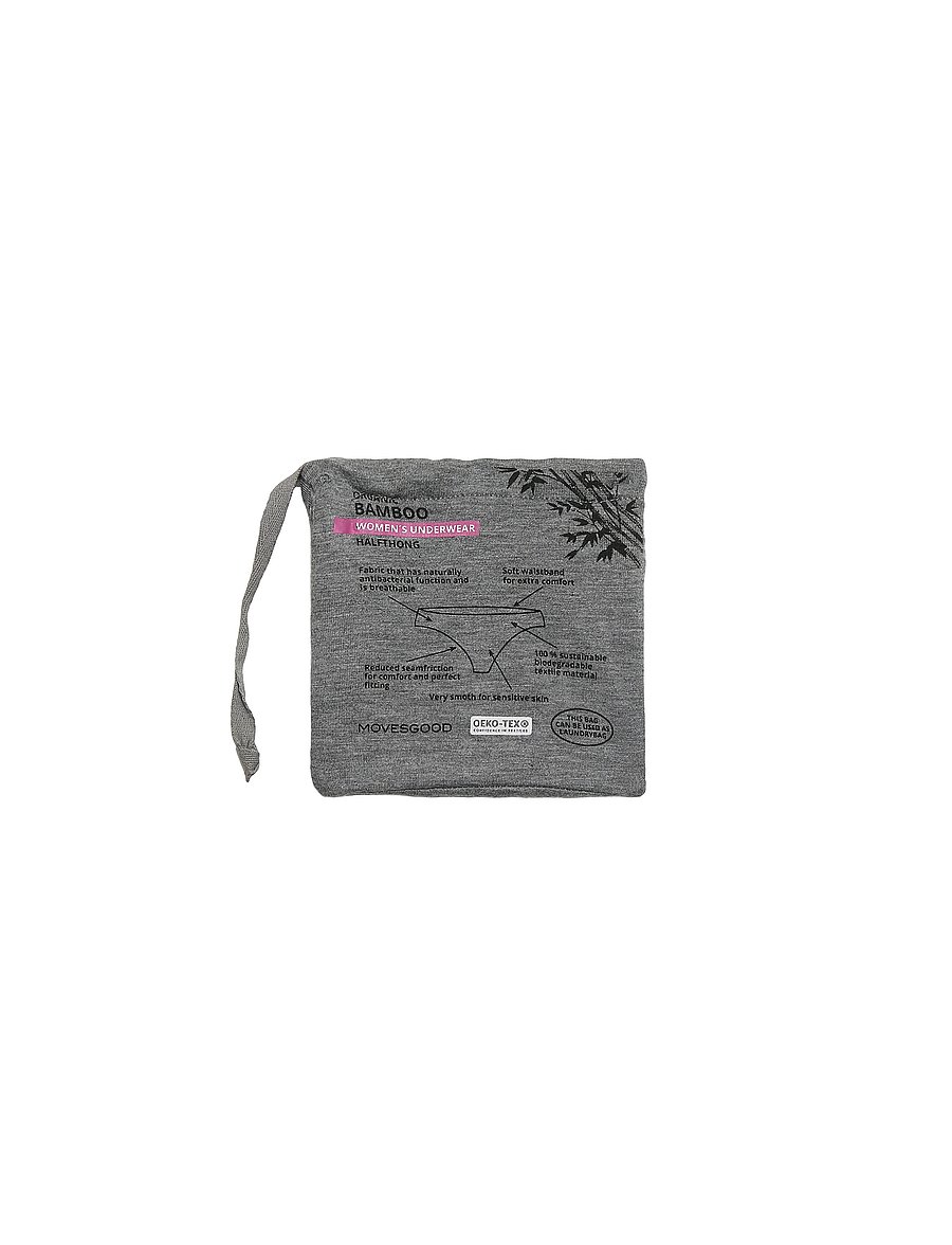 Movesgood - Bamboo UW Thong - stringi - grey - 3