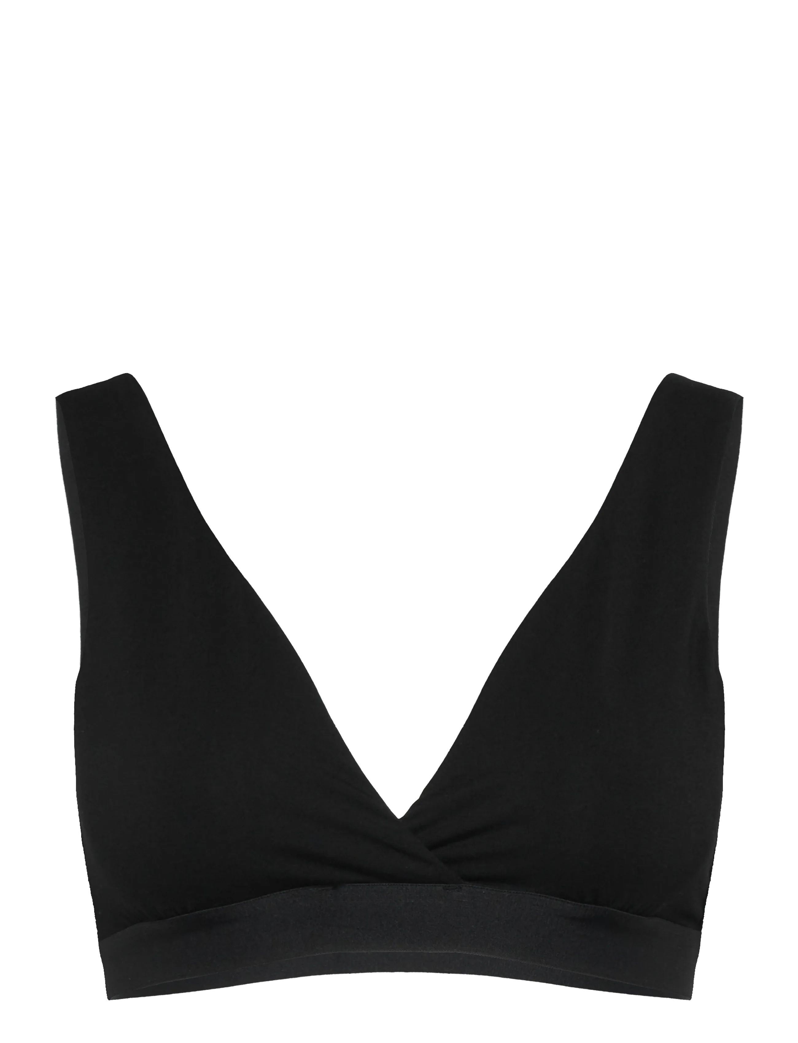 MOVESGOOD Bamboo Soft BH Schwarz - M - Damen