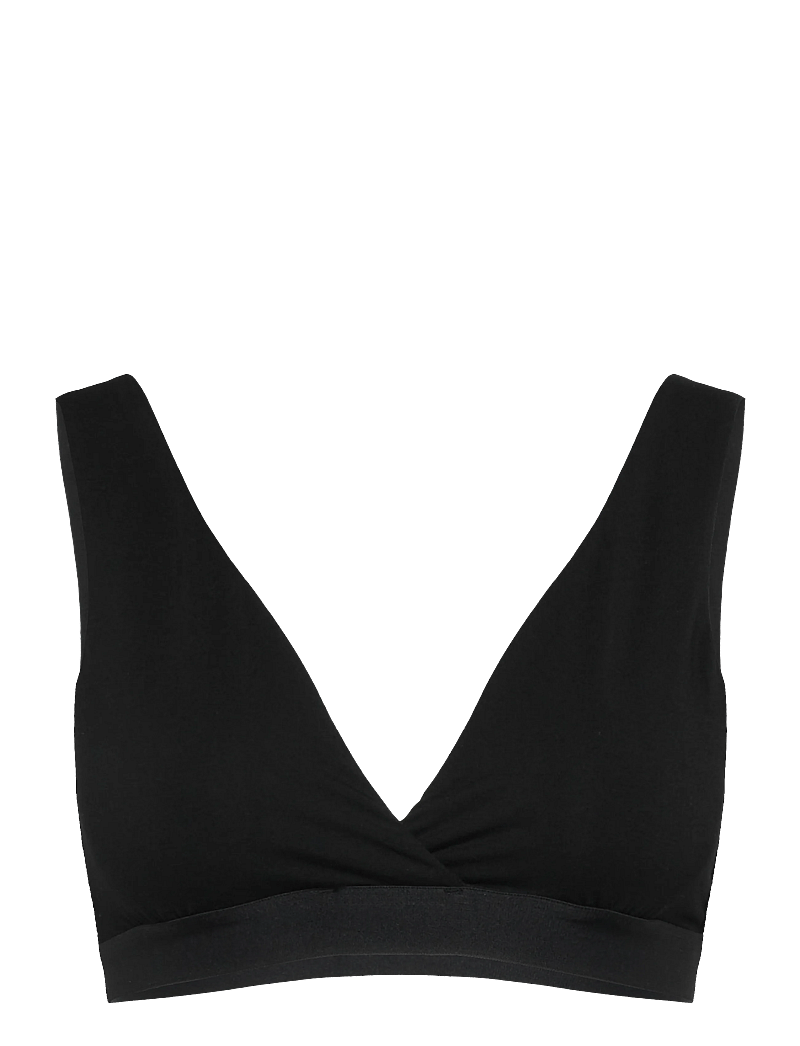 Movesgood - Bamboo Soft Bra - bügellose bhs - black - 1