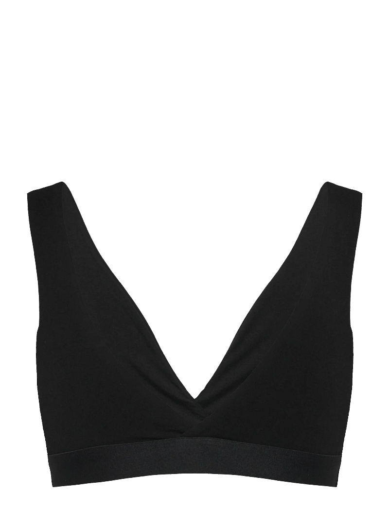 Movesgood - Bamboo Soft Bra - bügellose bhs - black - 2