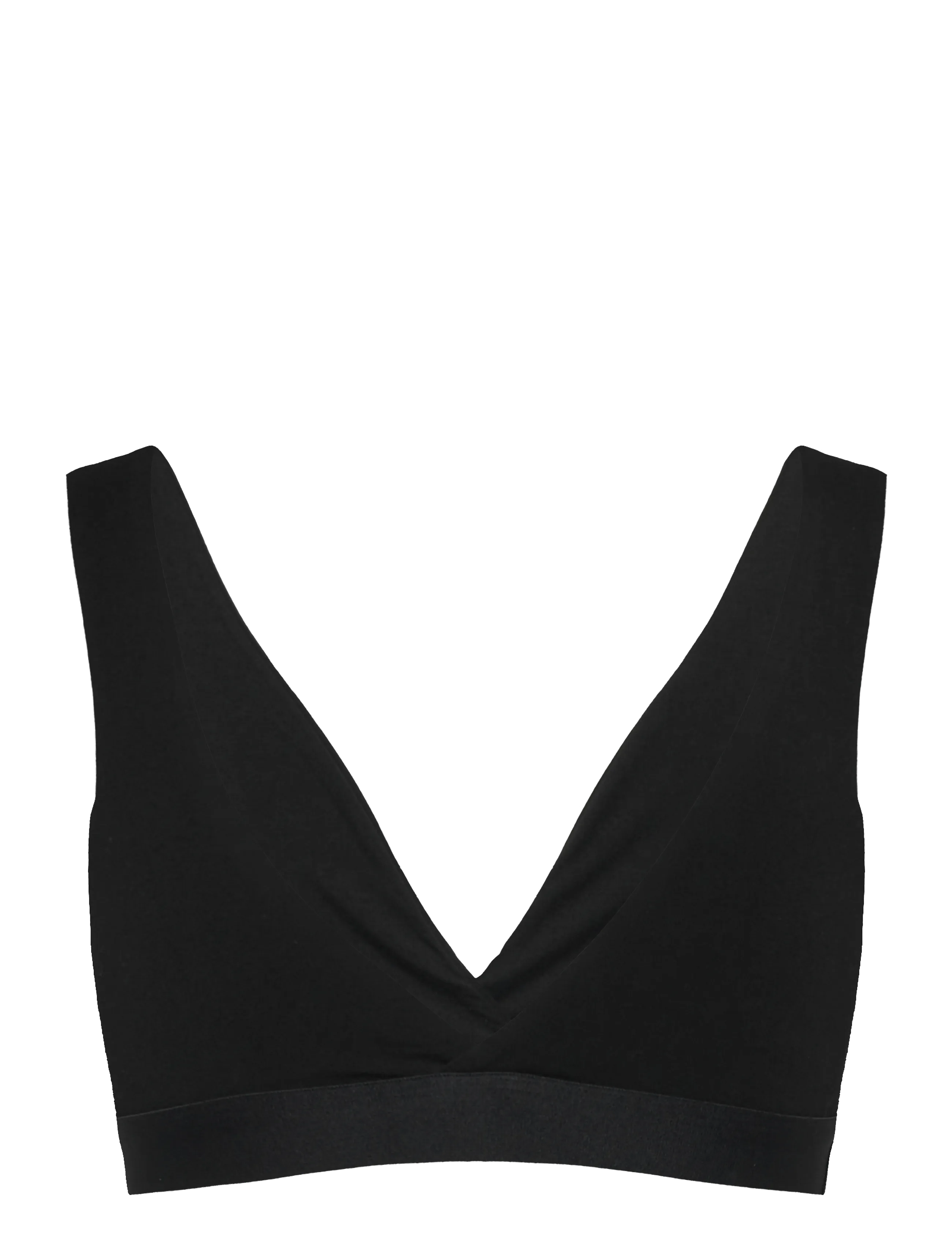Movesgood - Bamboo Soft Bra - bügellose bhs - black - 2
