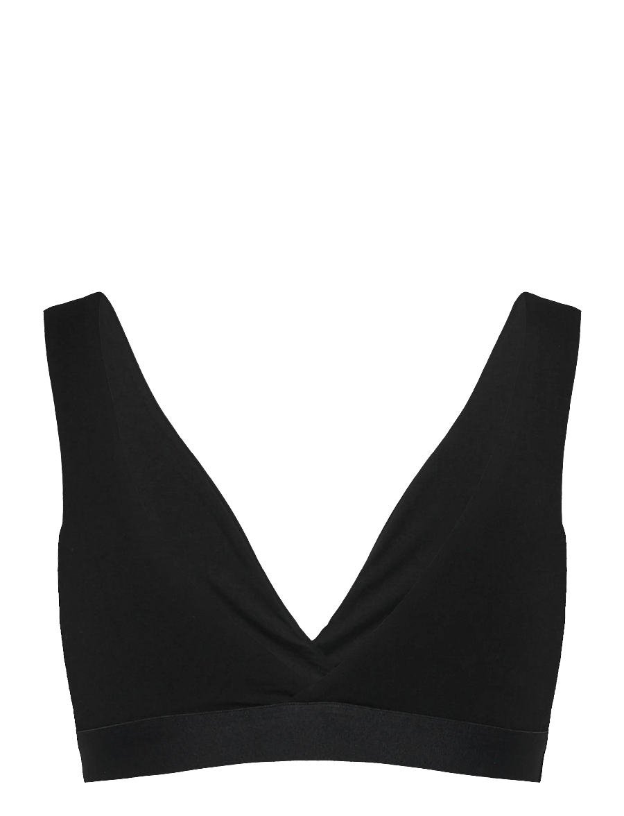 Movesgood - Bamboo Soft Bra - bügellose bhs - black - 2