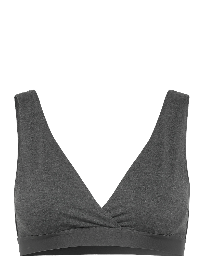 Movesgood - Bamboo Soft Bra - bügellose bhs - grey - 1