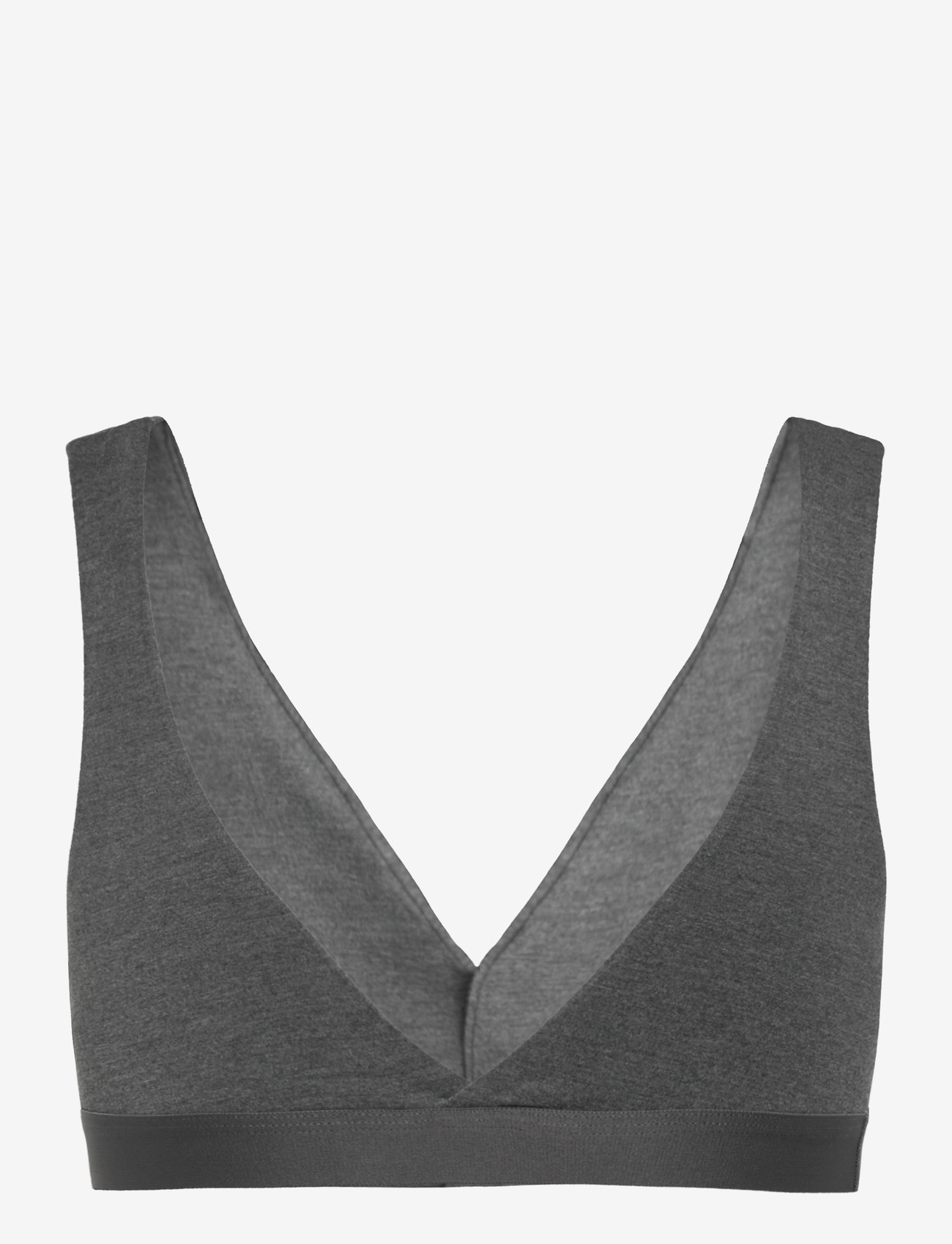 Movesgood - Bamboo Soft Bra - bügellose bhs - grey - 2
