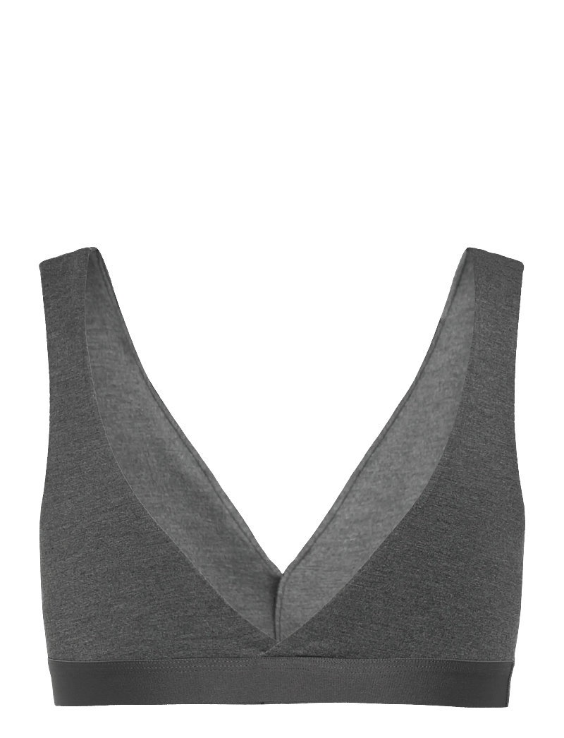 Movesgood - Bamboo Soft Bra - bügellose bhs - grey - 2
