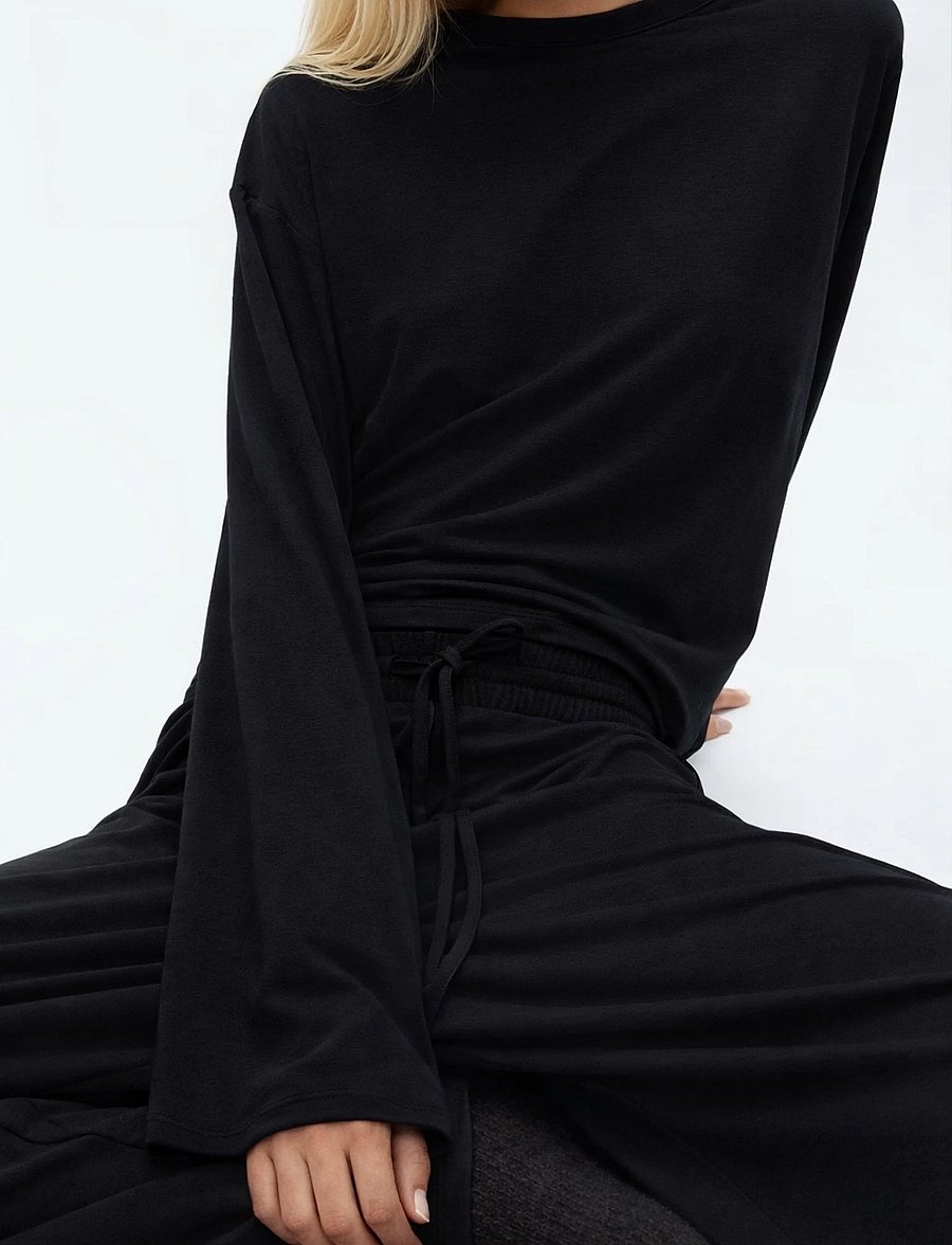 Movesgood - Roan Top - Överdelar - black - 0