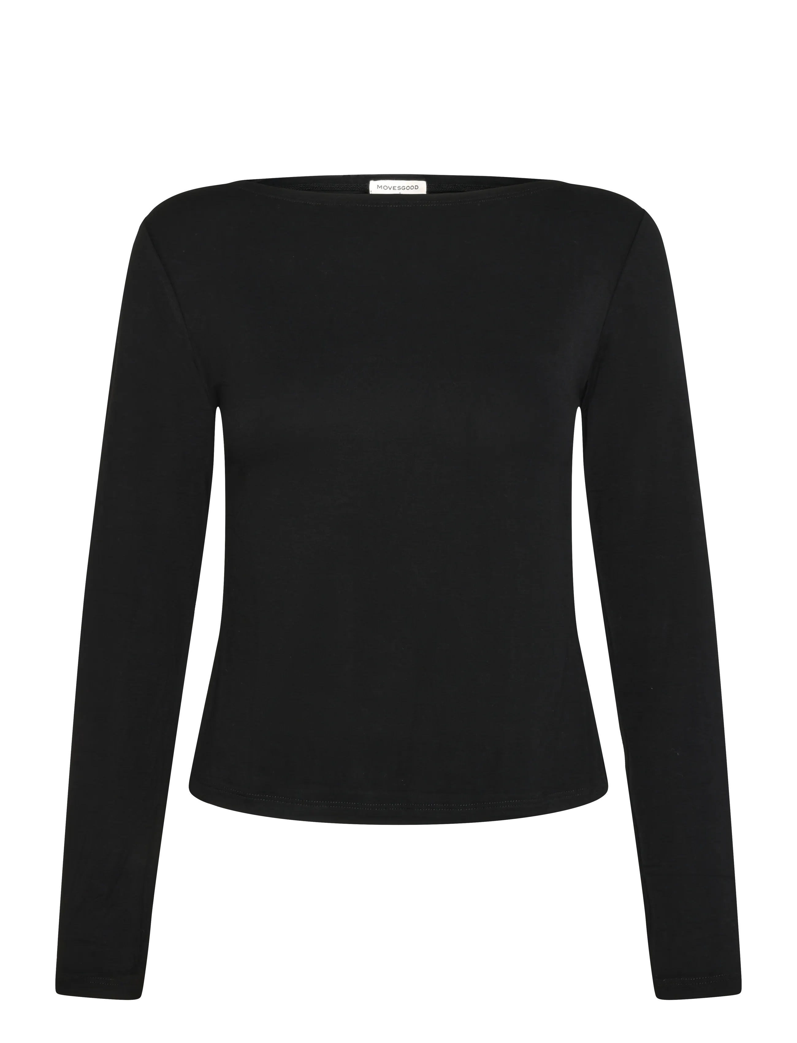 Movesgood Alora Top Black XS - Kläder - BLACK / black