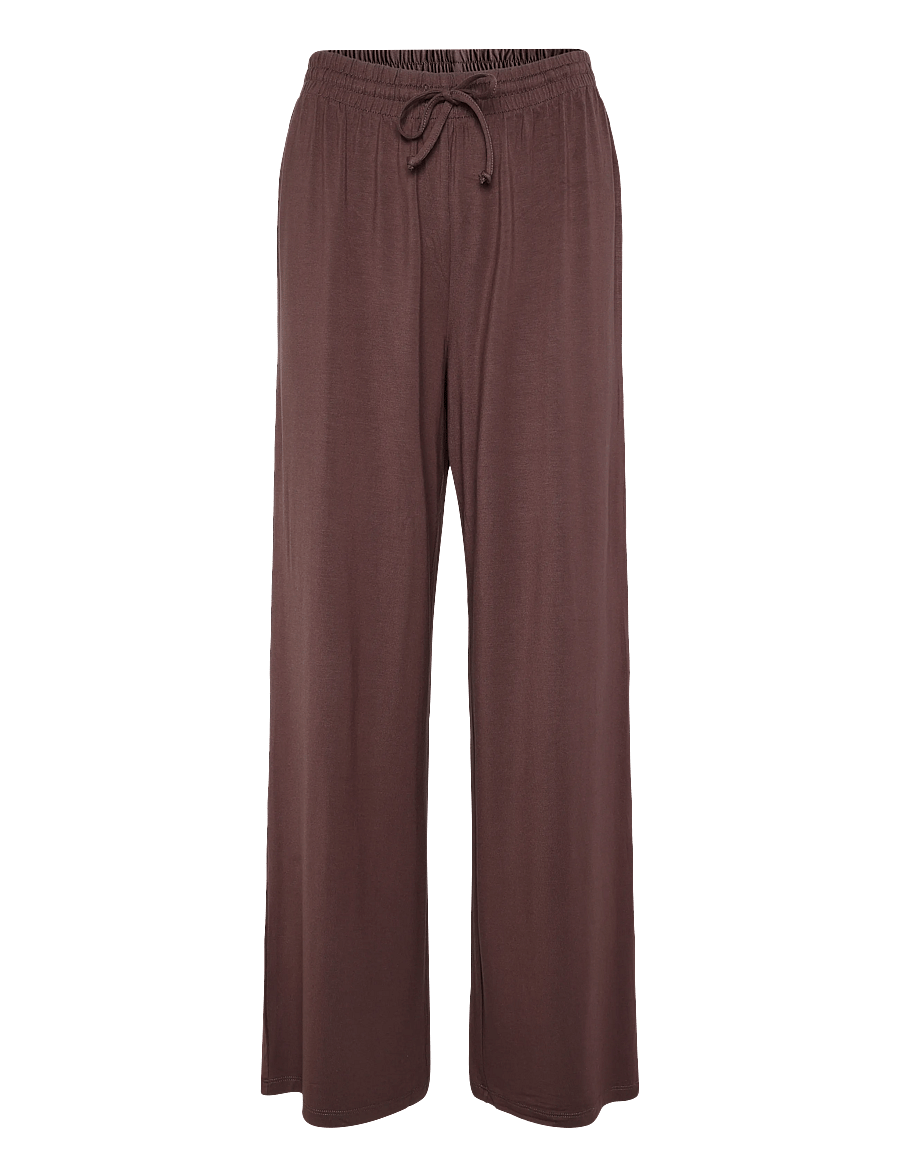 Movesgood - Roan Trousers Dark Plum S - pyjamahosen - dark plum - 1