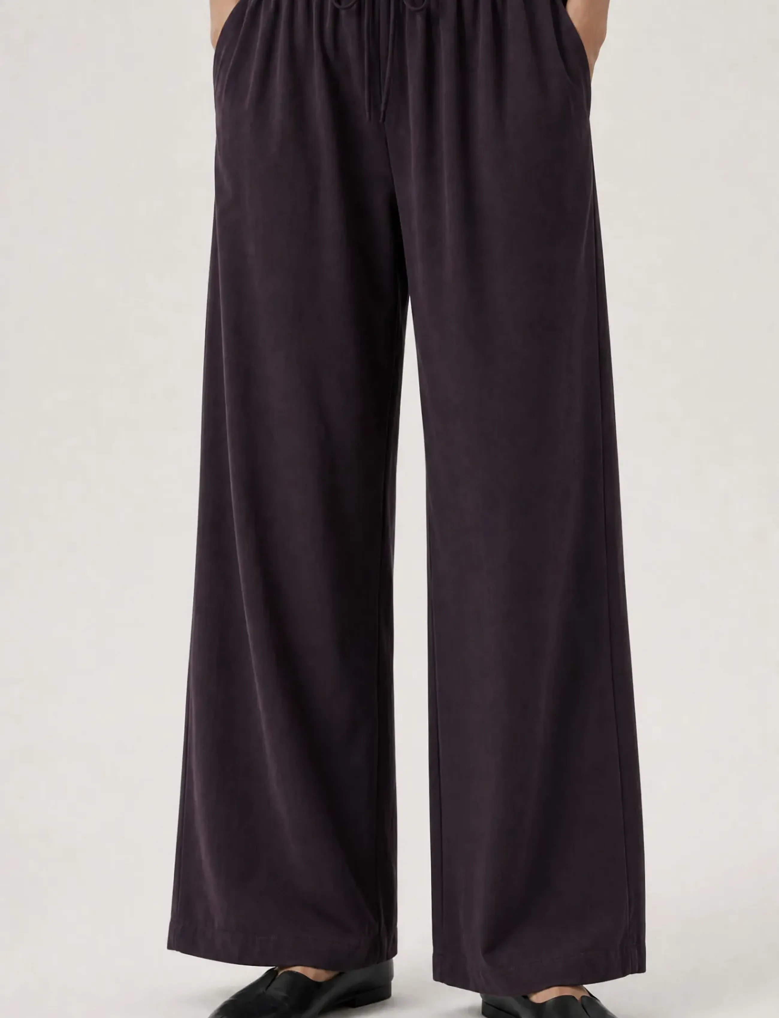 Movesgood - Roan Trousers Dark Plum S - pidžaamapüksid - dark plum - 0