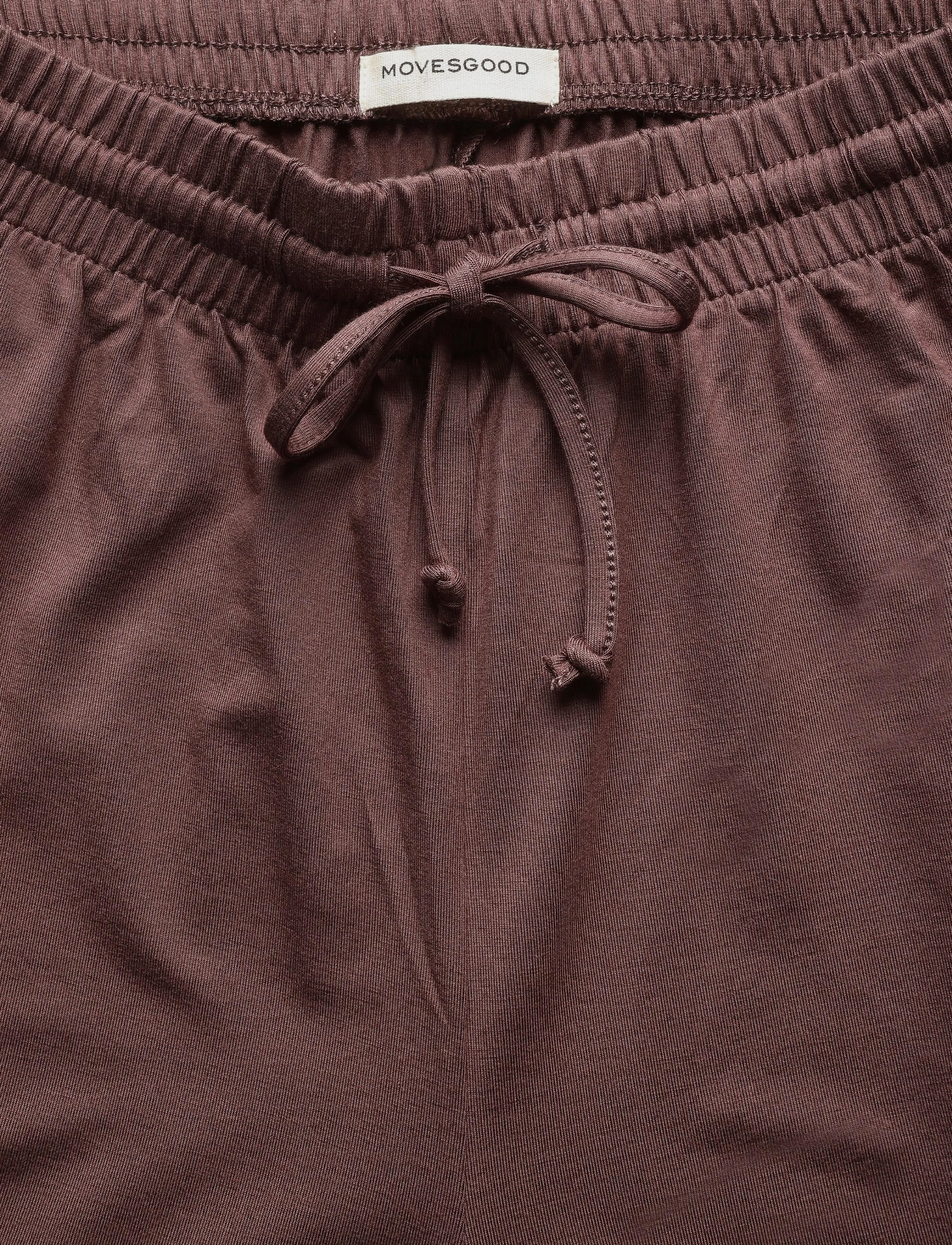 Movesgood - Roan Trousers Dark Plum S - pidžaamapüksid - dark plum - 3