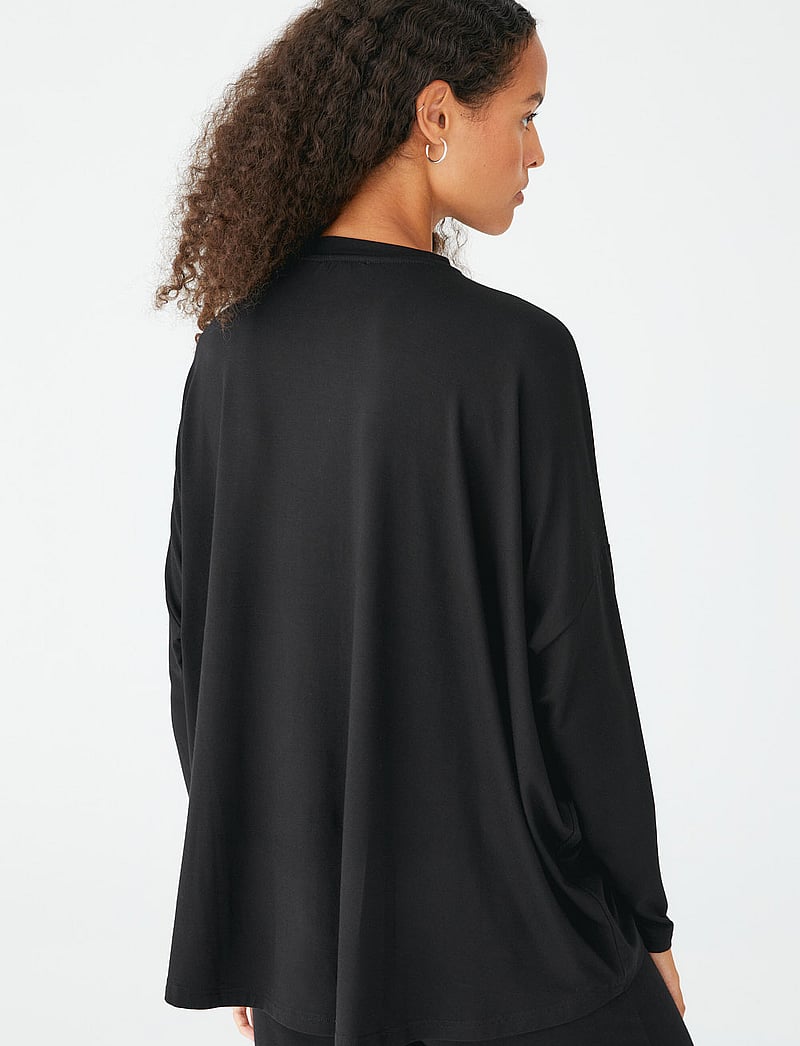 Movesgood - Carro - långärmade toppar - black - 3