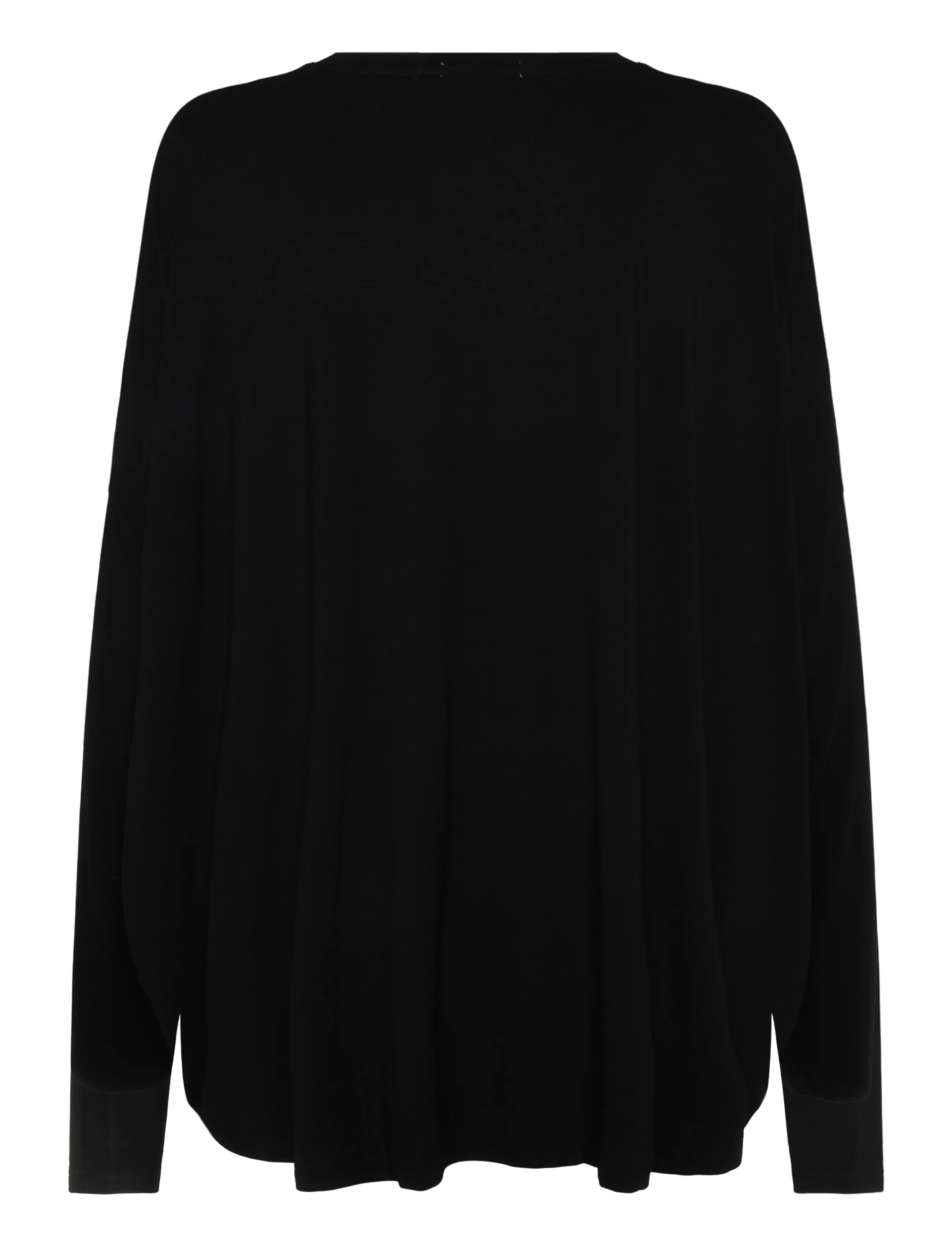Movesgood - Carro Top Black S/M - long-sleeved tops - black - 2