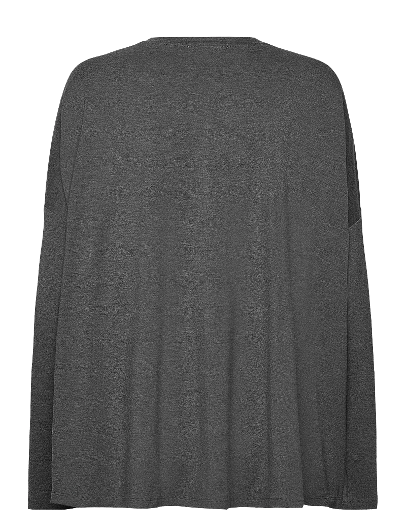 Movesgood - Carro - langärmlige tops - grey - 2