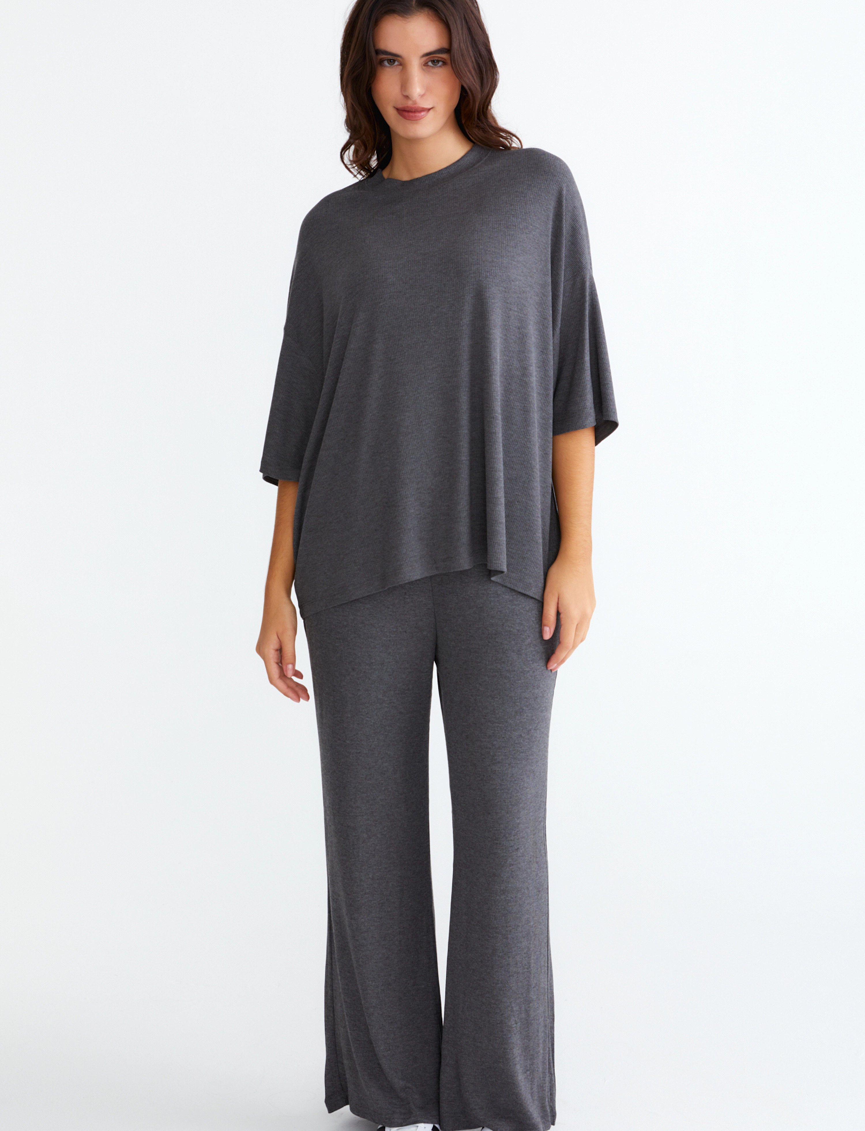 Movesgood Julia Pants, S, Grey, Nat- Og Loungewear > Bukser, Dame