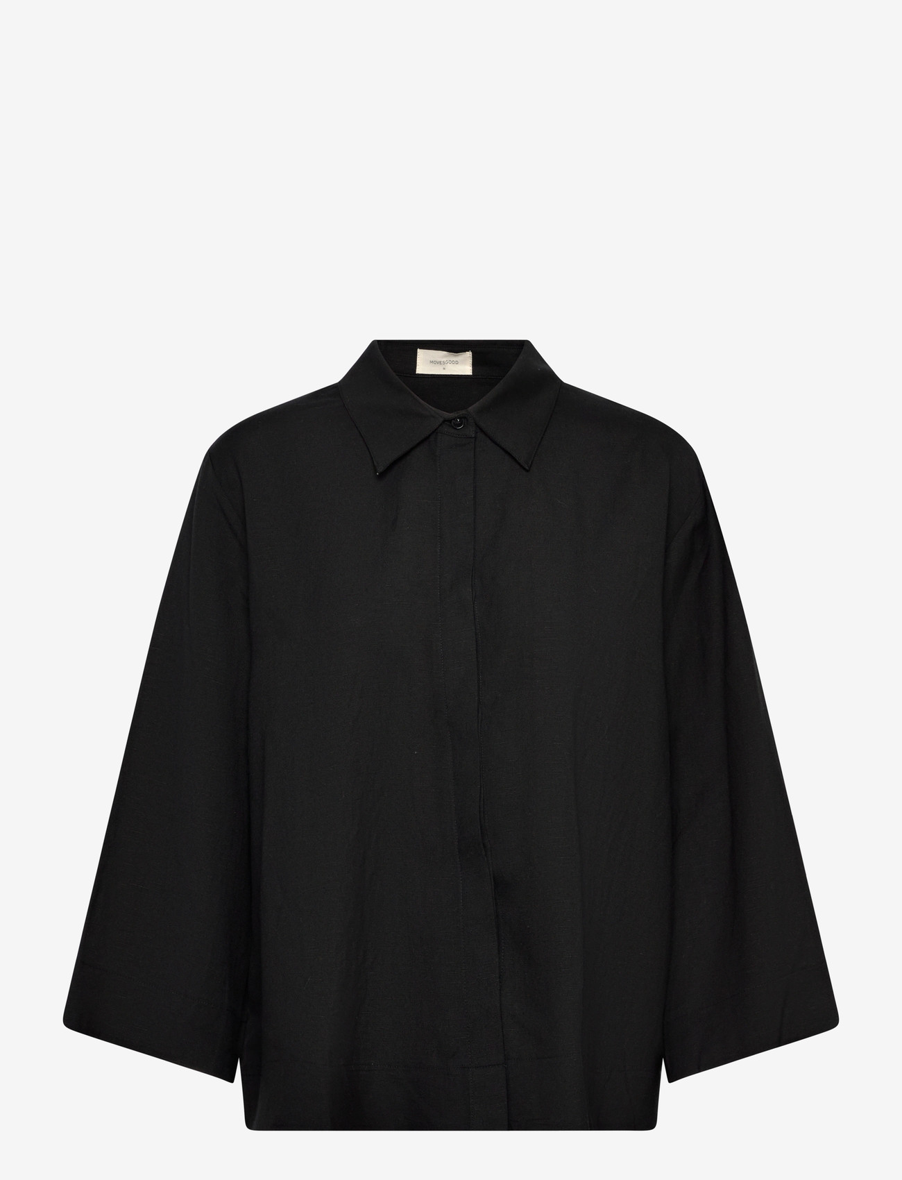 Movesgood - Ally Shirt - oberteile - black - 1