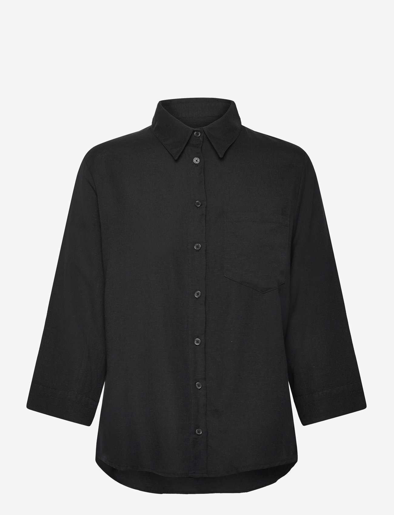 Movesgood - Carolina Shirt - linased särgid - black - 1