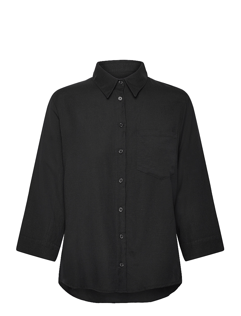 Movesgood - Carolina Shirt - linased särgid - black - 1