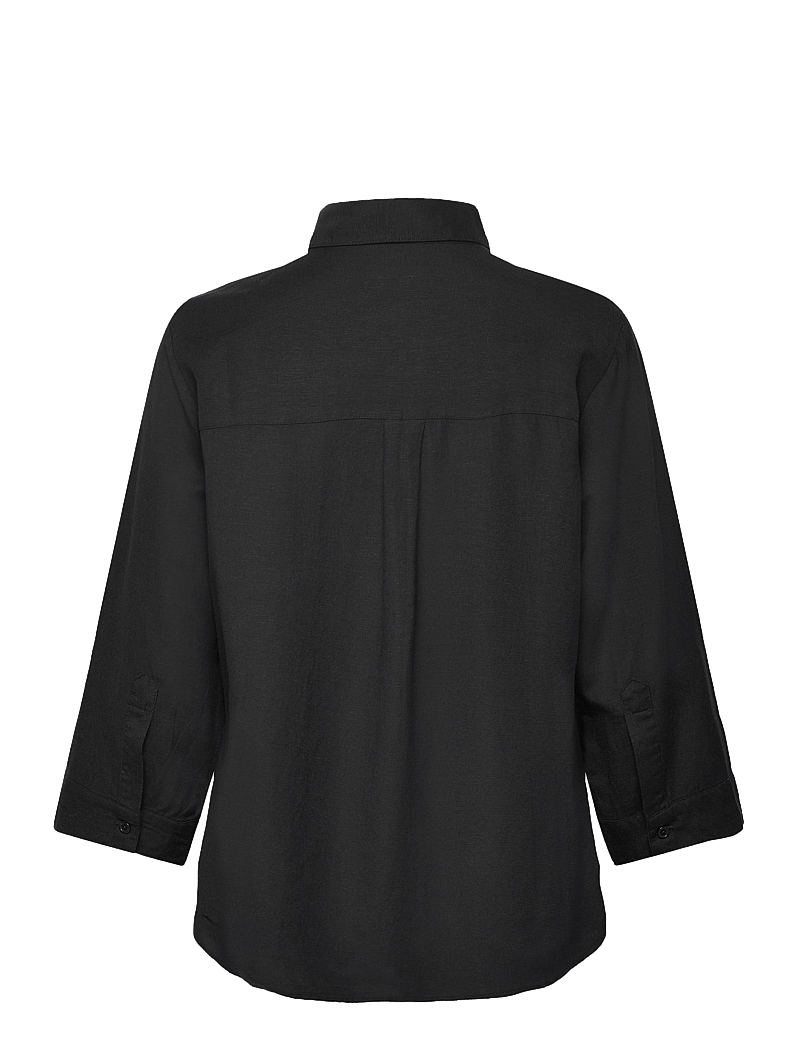 Movesgood - Carolina Shirt - linased särgid - black - 2