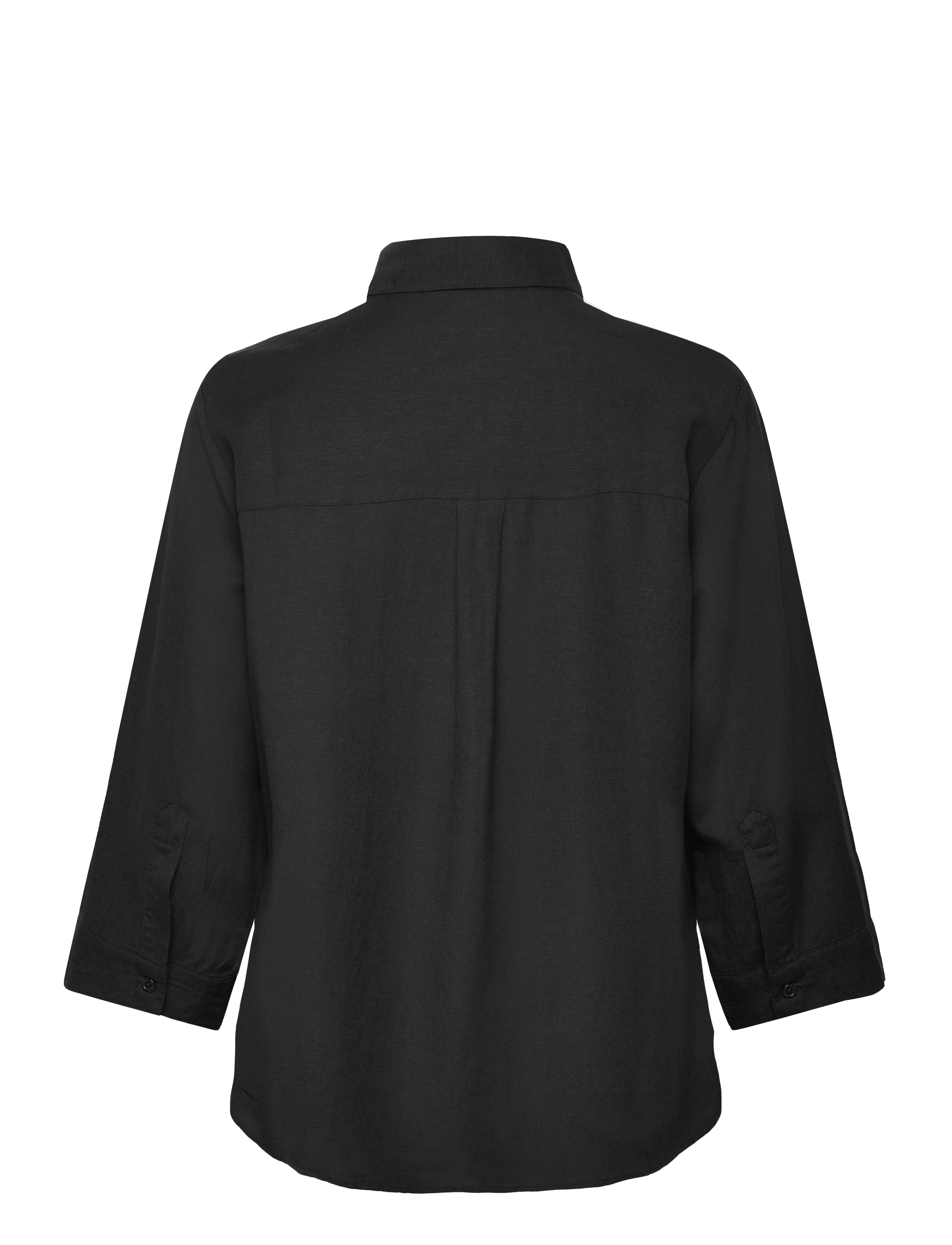 Movesgood - Carolina Shirt - koszule lniane - black - 2
