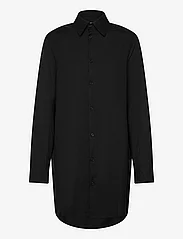 Movesgood - Rebecca shirt - langärmlige hemden - black - 0