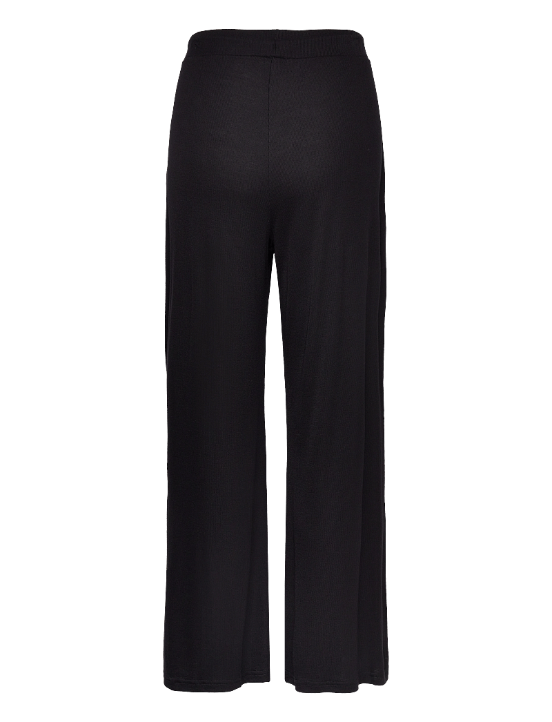 Movesgood - Julia Pants - nachtwäsche & loungewear - black - 2
