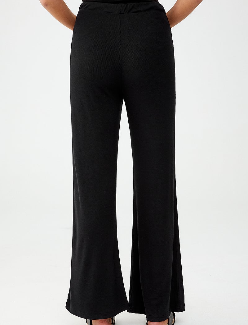 Movesgood - Julia Pants - nachtwäsche & loungewear - black - 4