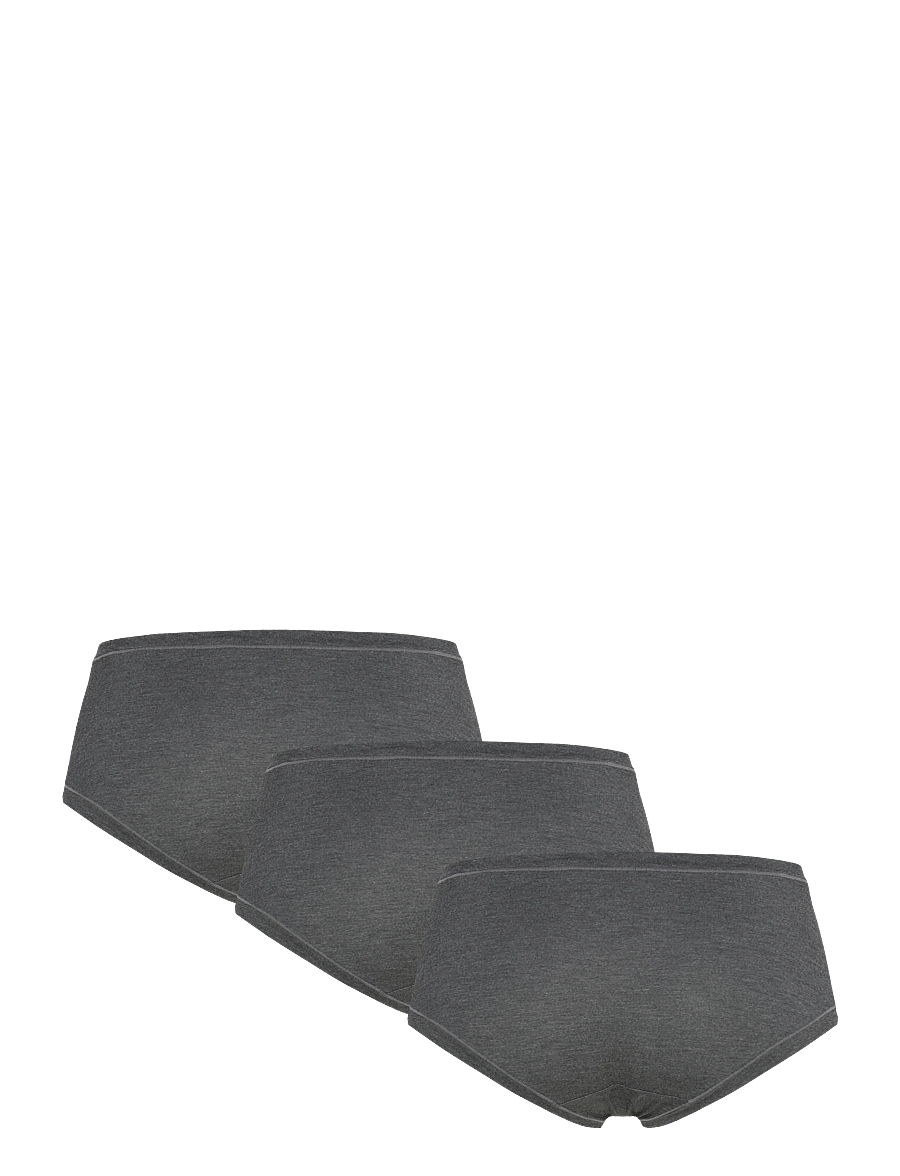Movesgood - Bamboo 3-pair Hipster Breif - hipsterid ja bokserid - grey - 2