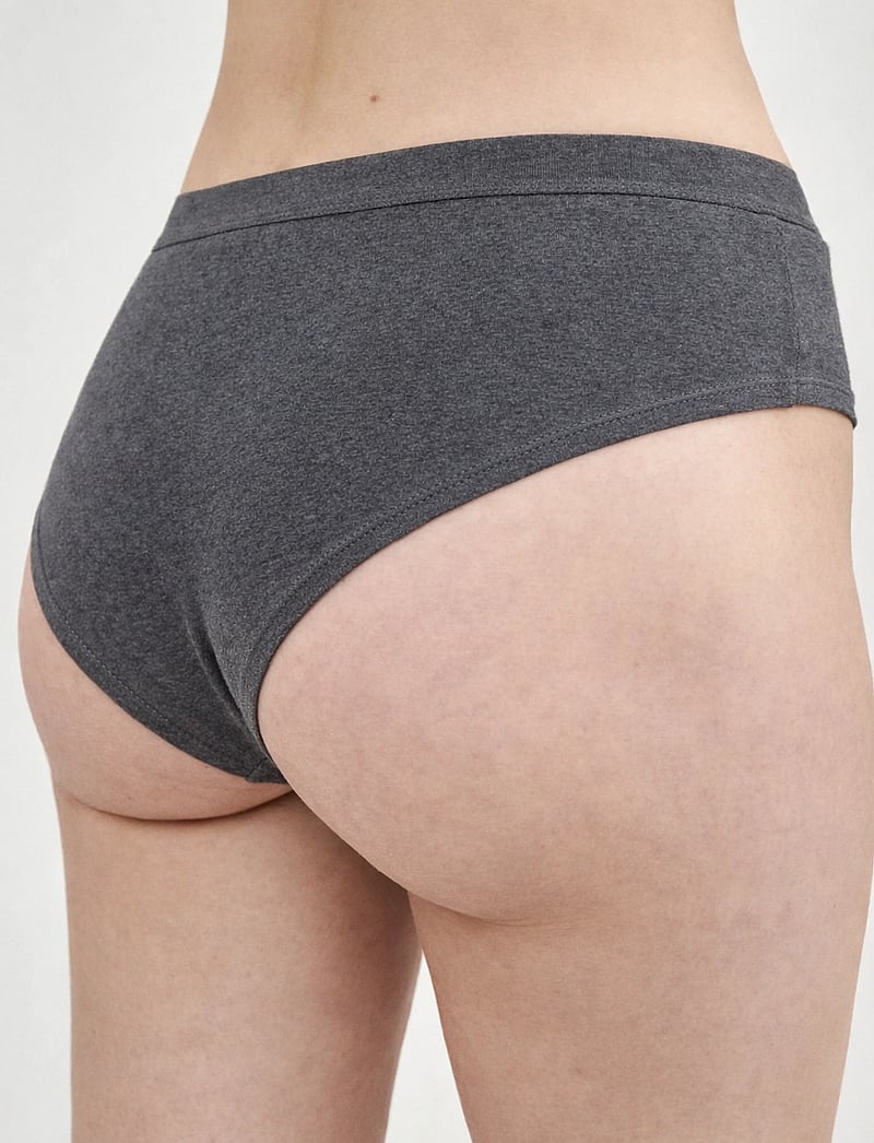 Movesgood - Bamboo 3-pair Hipster Breif - Šortukai - grey - 3