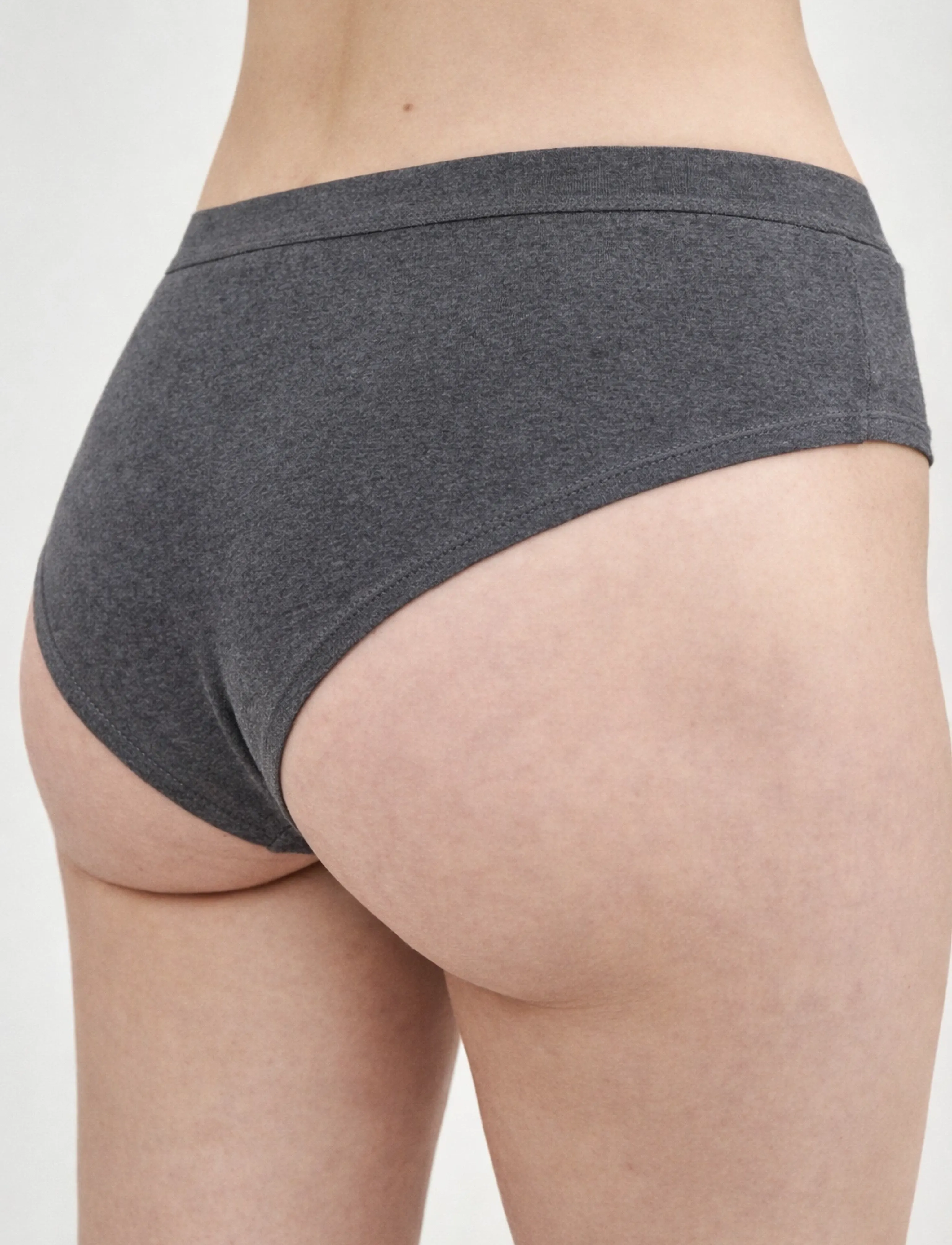 Movesgood - Bamboo 3-pair  Hipster Breif - hipsters & hotpants - grey - 3