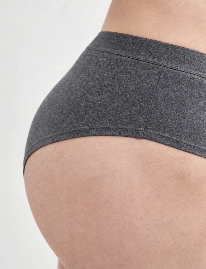 Movesgood - Bamboo 3-pair Hipster Breif - Šortukai - grey - 4