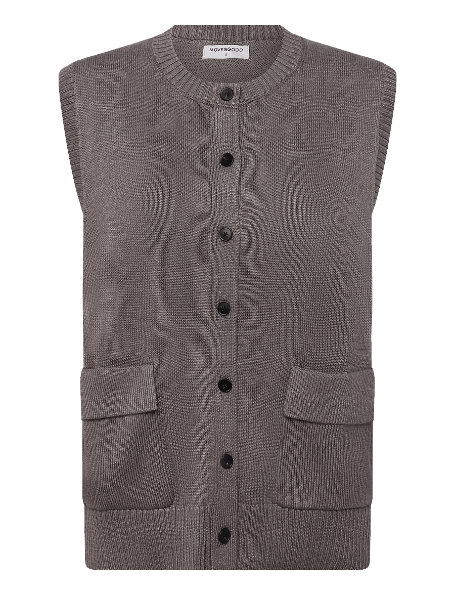 Movesgood - Venny Vest Brown L/XL - brown - 1