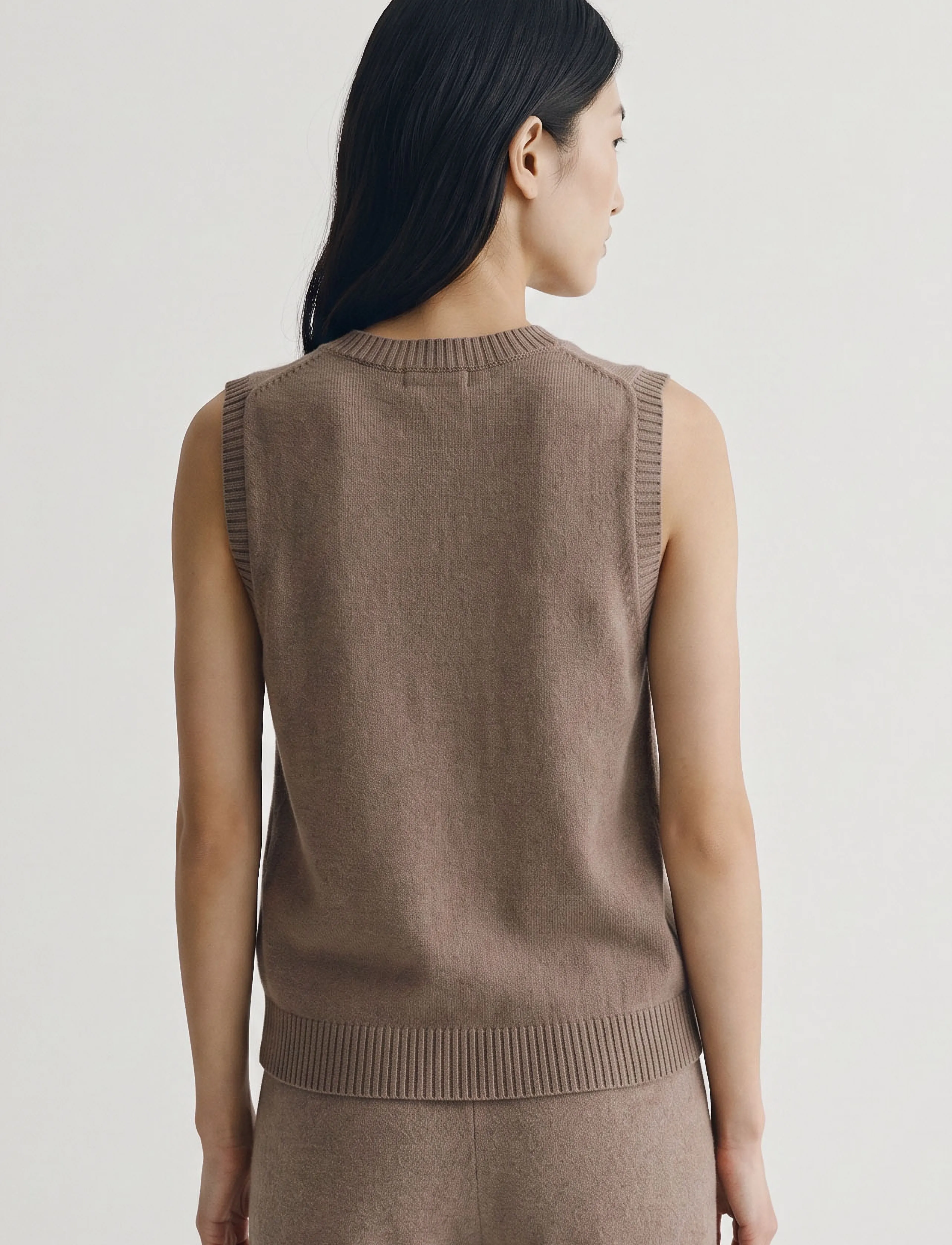 Movesgood - Venny Vest Brown L/XL - brown - 3