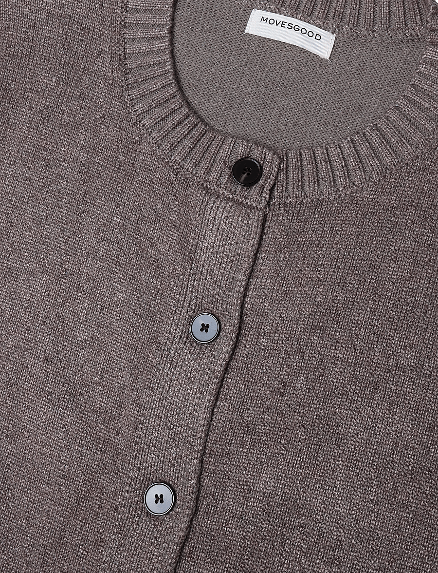 Movesgood - Venny Vest Brown L/XL - brown - 4