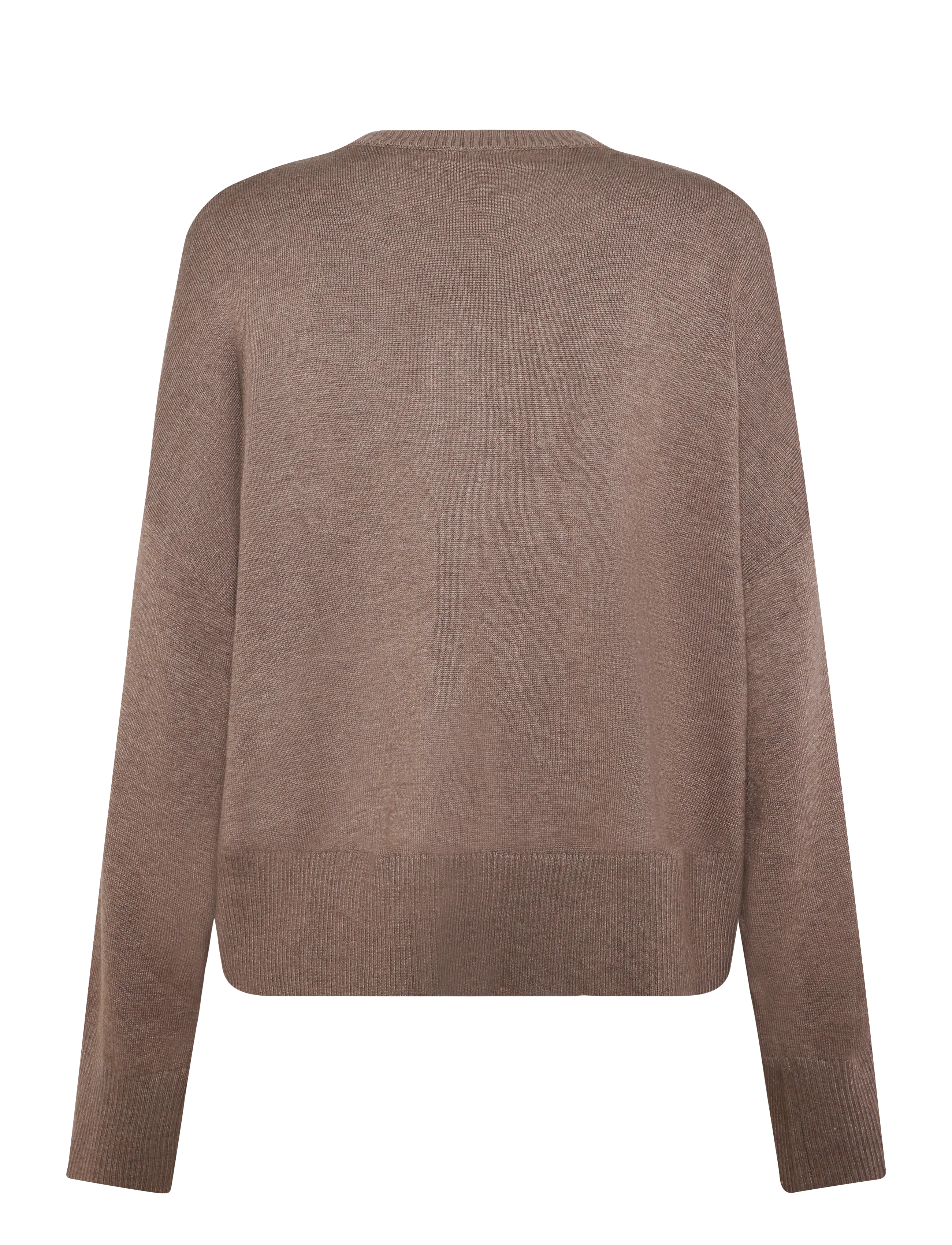 Movesgood - Venny Roundneck Brown S - pullover - brown - 1