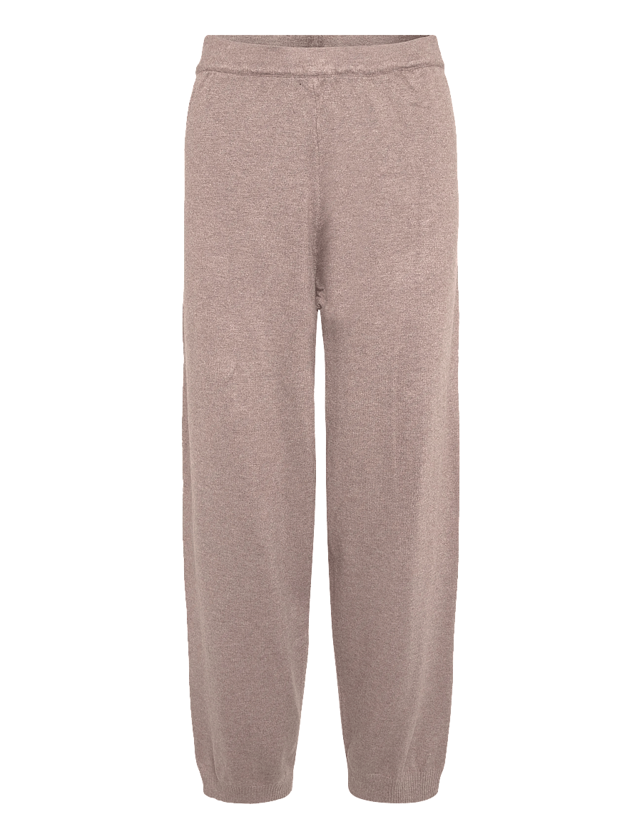 Movesgood - Venny Trousers Brown L/XL - hosen mit geradem bein - brown - 1