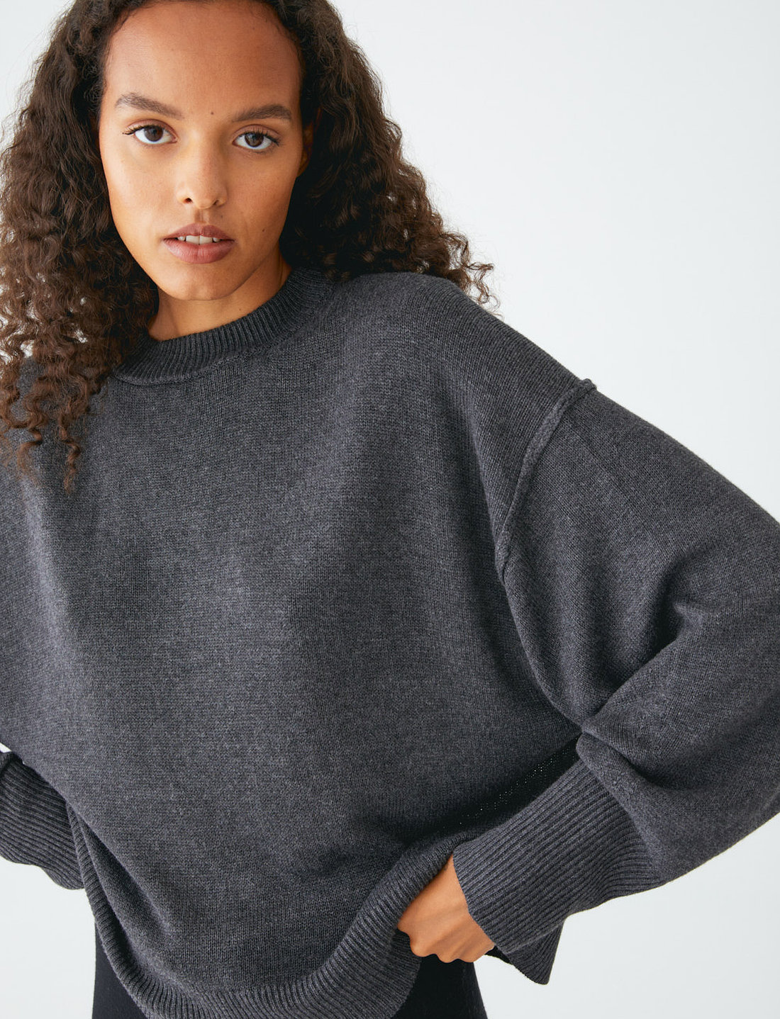 Boxy sweater deals