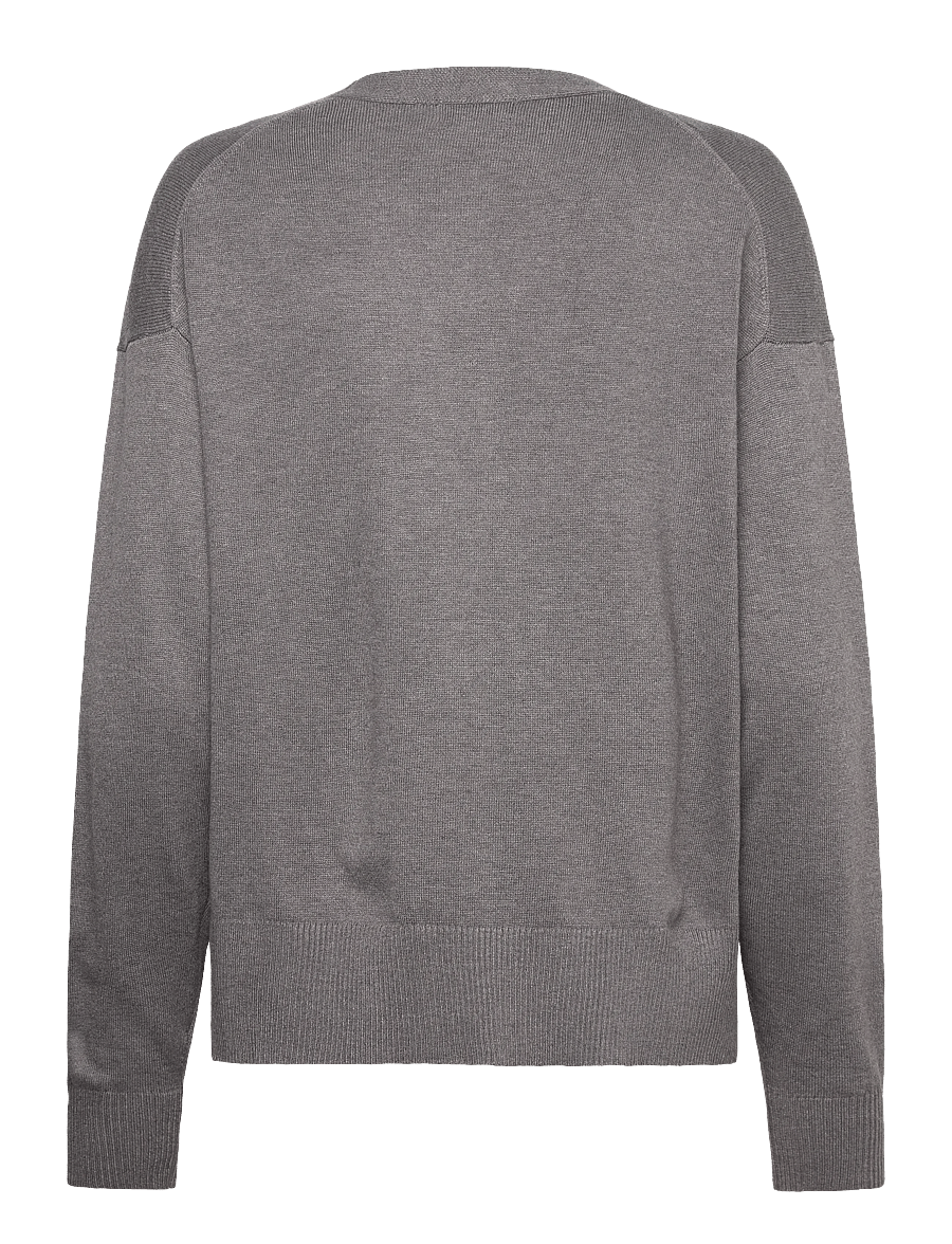 Movesgood - Athena Cardigan - kashmir - stone - 2
