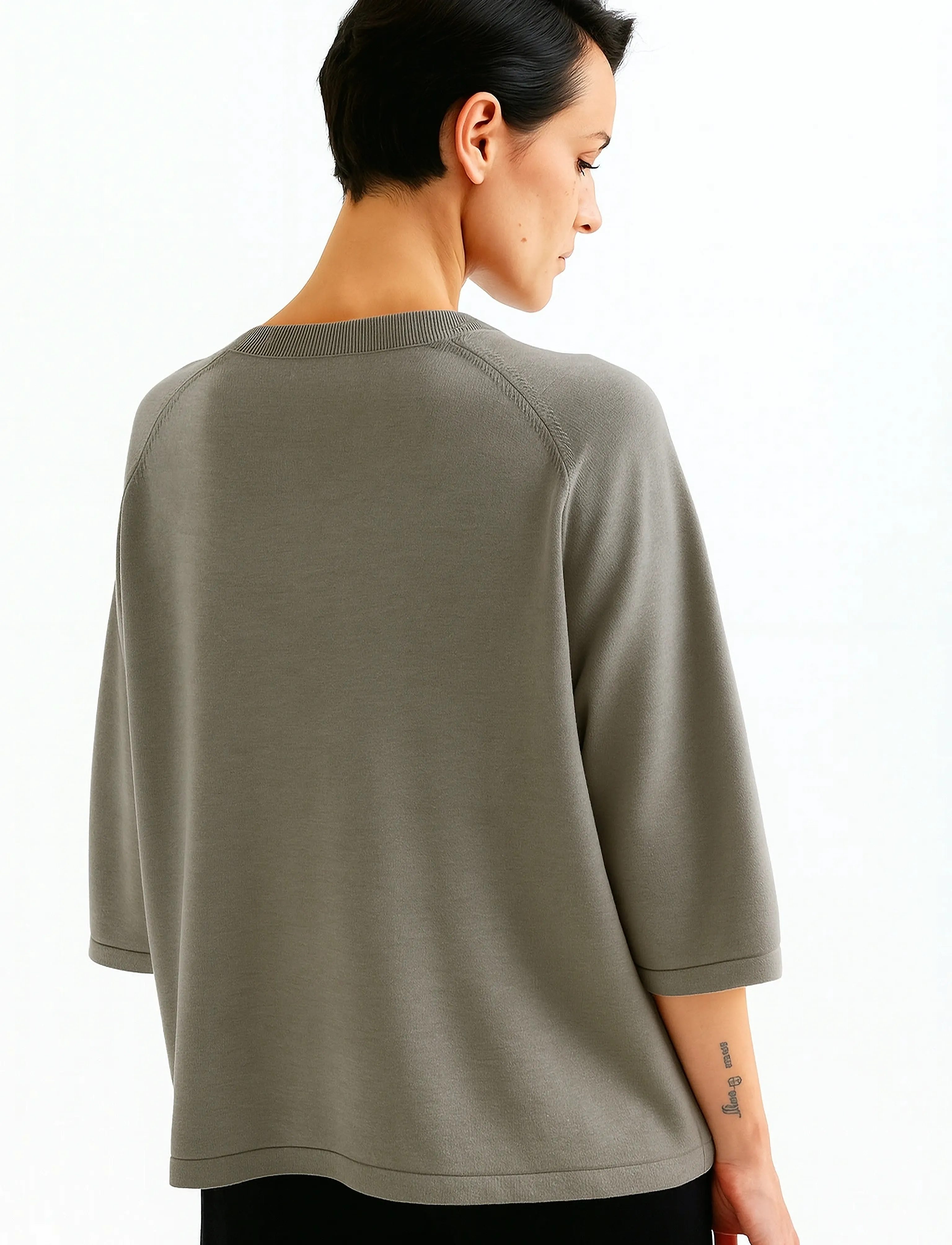 Movesgood - Josefina Top Night Sky - kaschmir - stone - 3