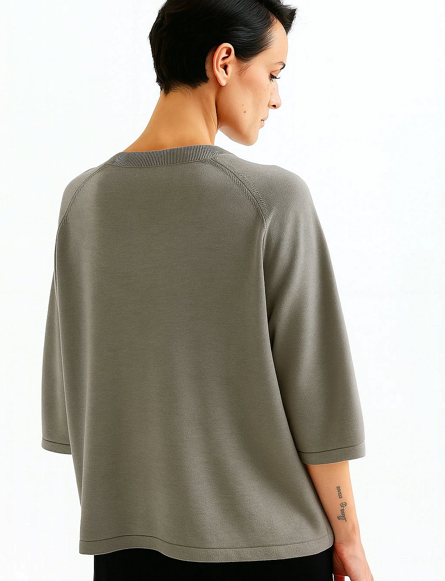 Movesgood - Josefina Top Night Sky - kaschmir - stone - 3