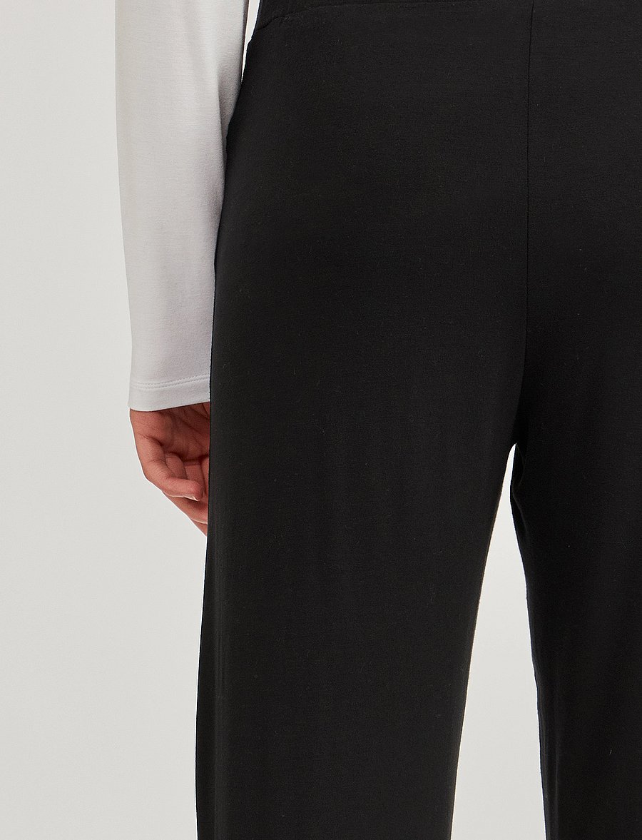Movesgood - Kim wide - pyjamasbyxor - black - 3