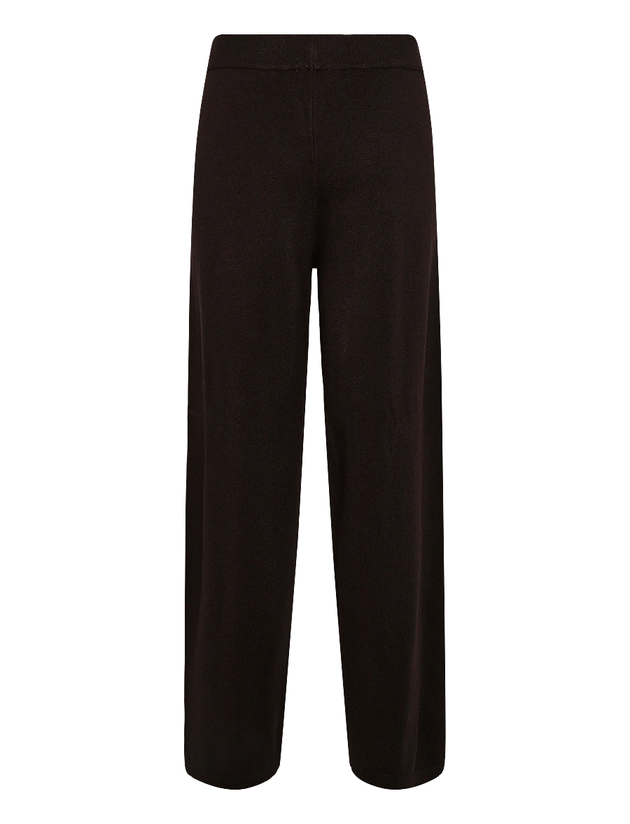 Movesgood - KIM WIDE DARK BROWN XS - pyjamahosen - dark brown - 1