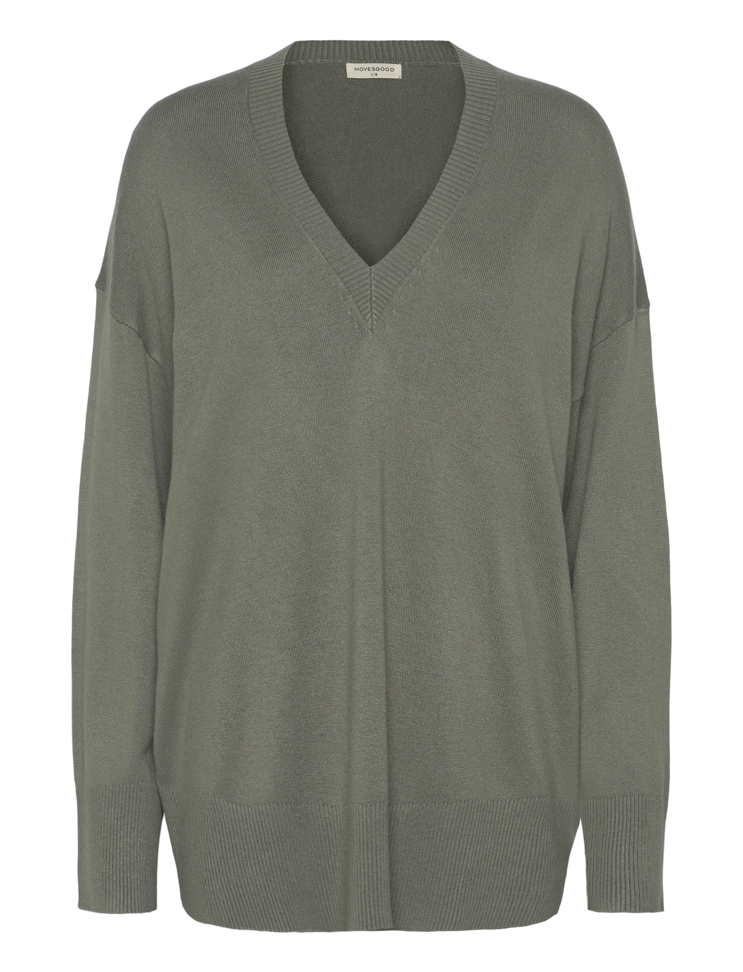 MOVESGOOD Athena Pullover Khaki - L/XL - Damen