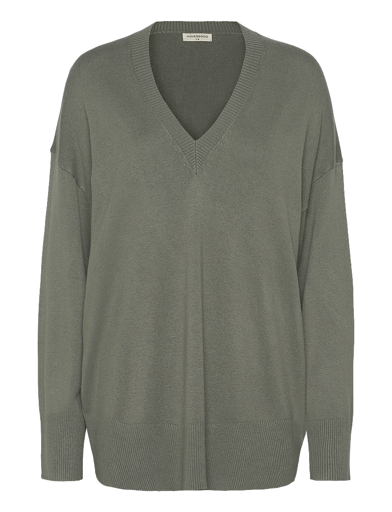 Movesgood - Athena Sweater - kaschmir - soft khaki - 1