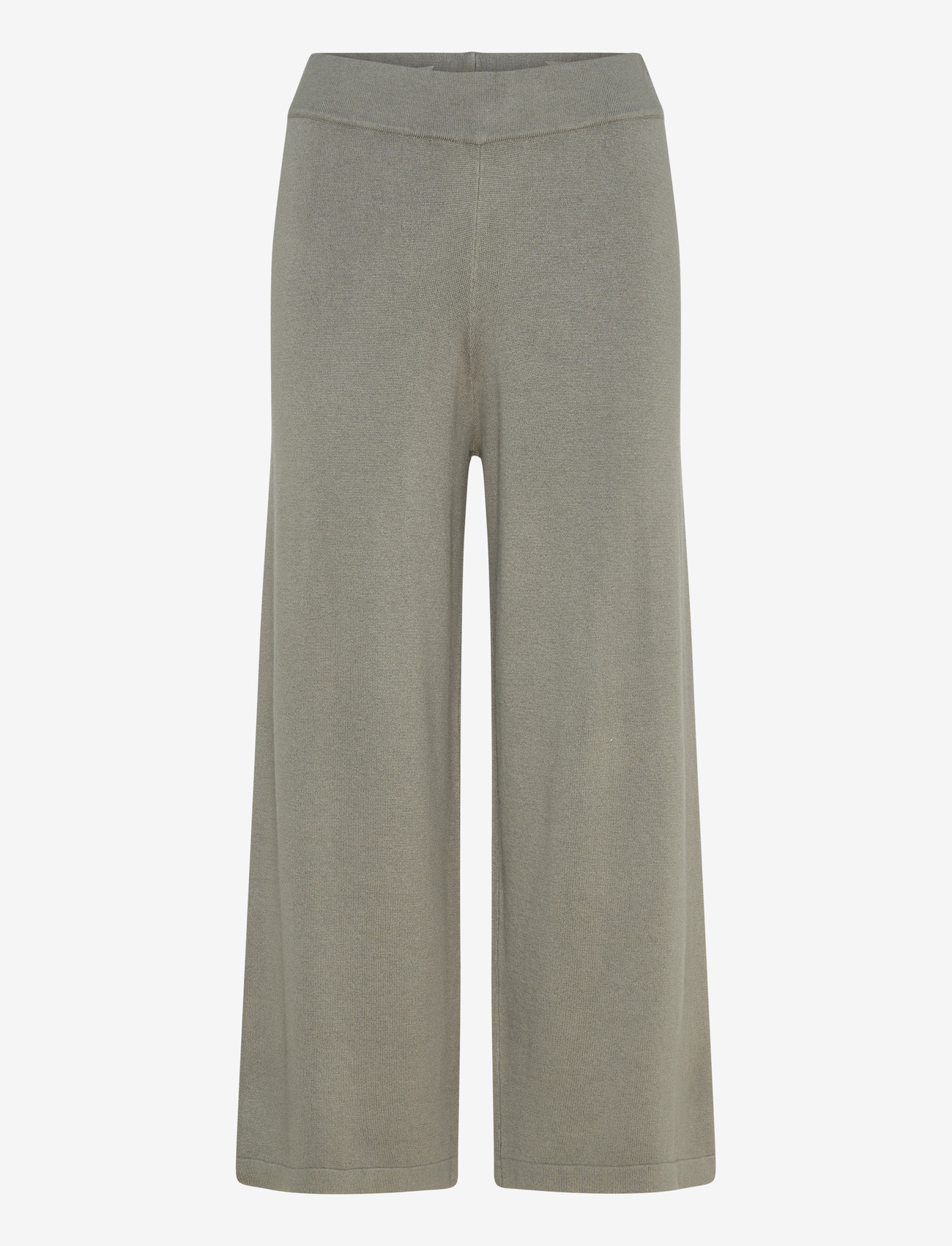 Movesgood - Athena Trousers - wide leg trousers - soft khaki - 1