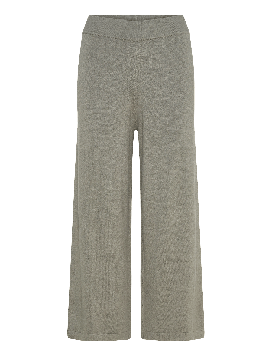 Movesgood - Athena Trousers - plačios kelnės - soft khaki - 1