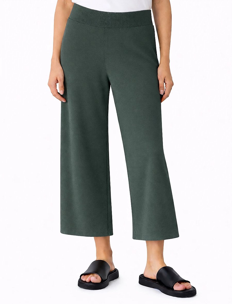 Movesgood - Athena Trousers - plačios kelnės - soft khaki - 0