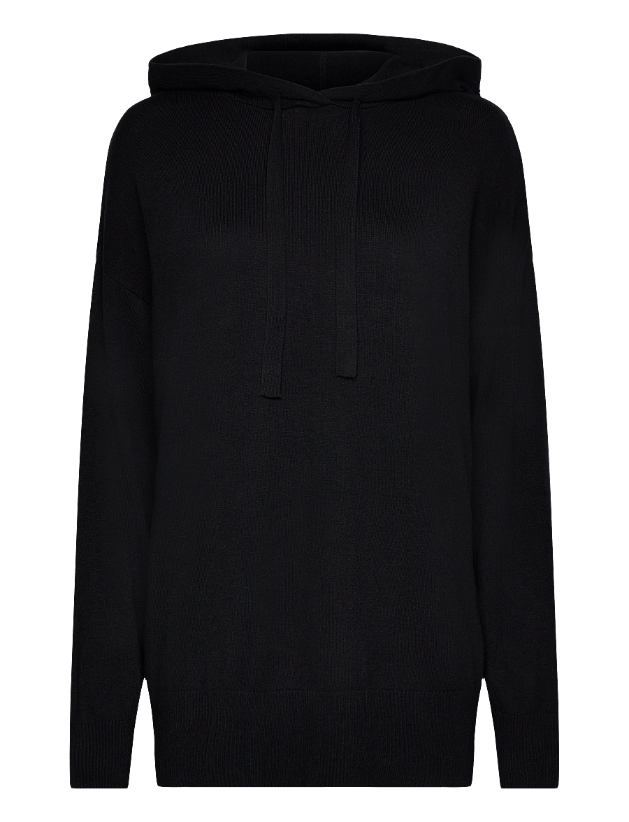 Movesgood - Hommi Hood - cashmere - black - 1