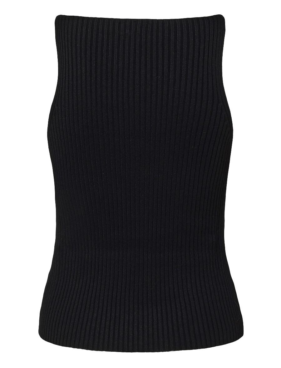 Movesgood - Me Tank Top Black L/XL - varrukateta topid - black - 2
