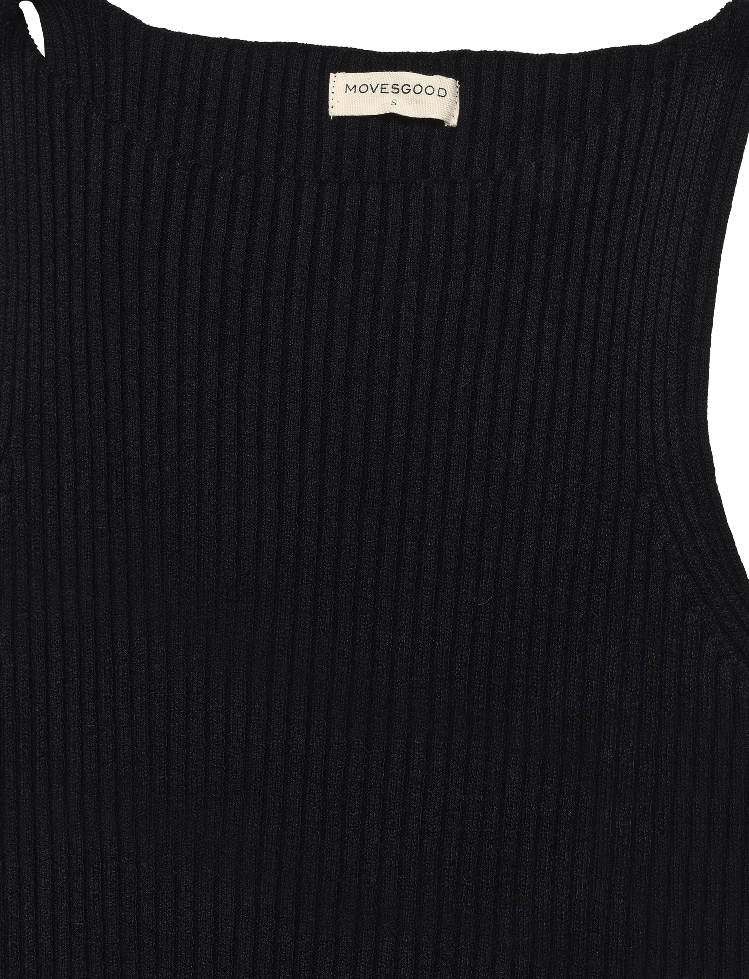 Movesgood - Me Tank Top Black L/XL - sleeveless tops - black - 4