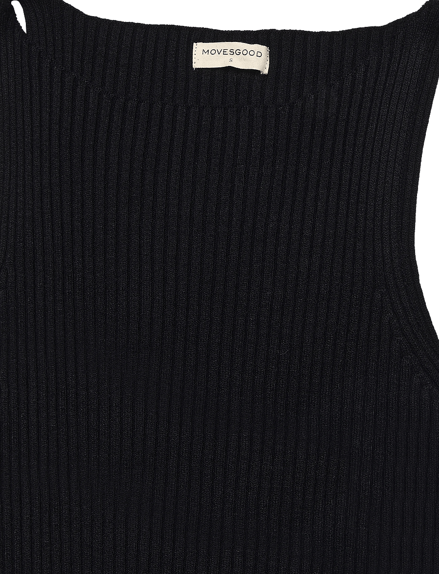 Movesgood - Me Tank Top Black L/XL - varrukateta topid - black - 4